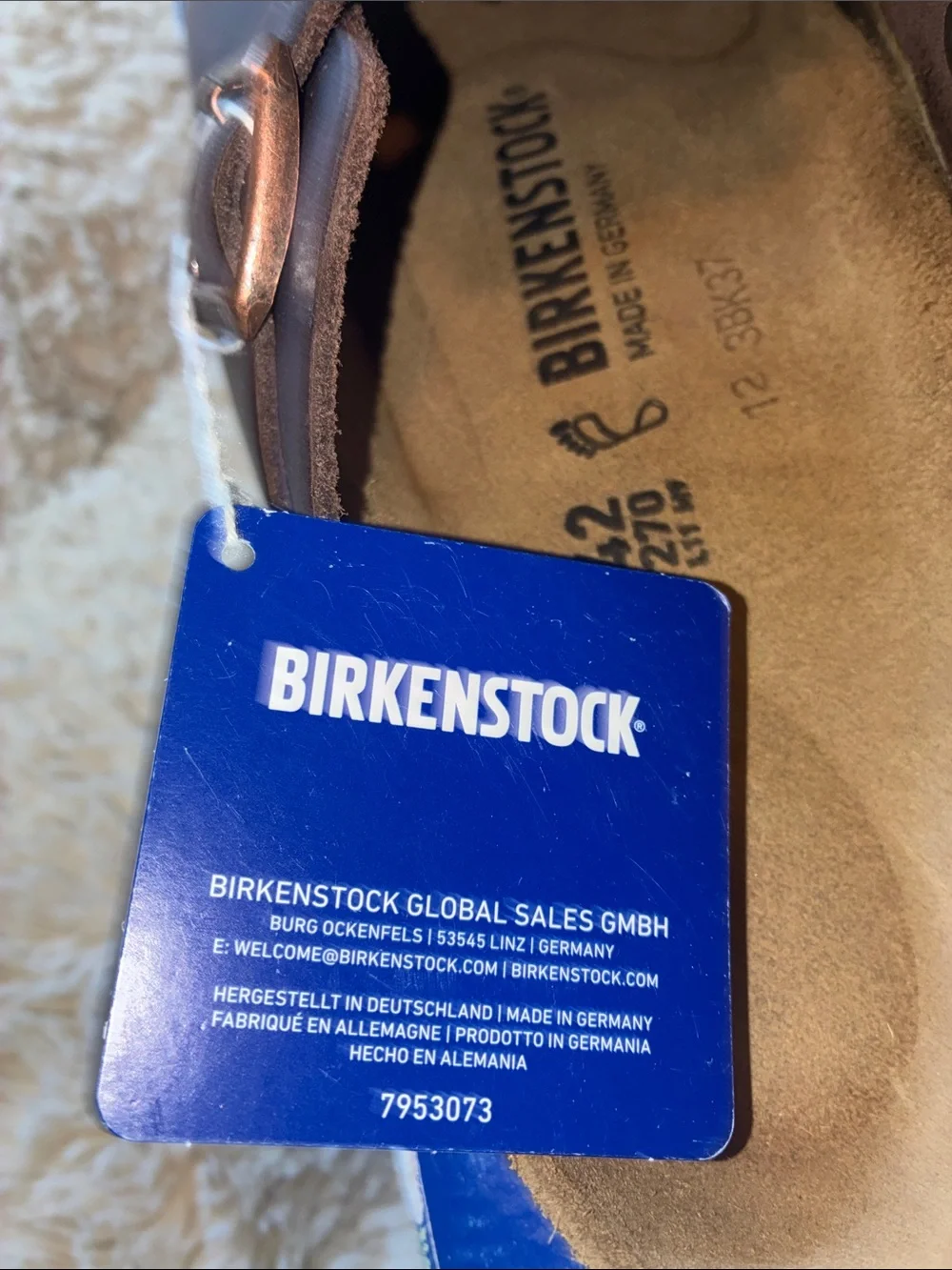 Birkenstock Men's Boston Clog •Habana• Size 42